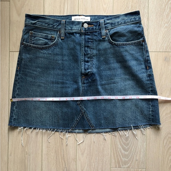 Aritzia Denim Forum The Eddie Mini Denim Skirt - Picture 6 of 12